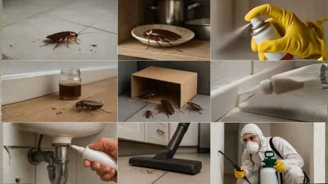 Comment se débarrasser des cafards